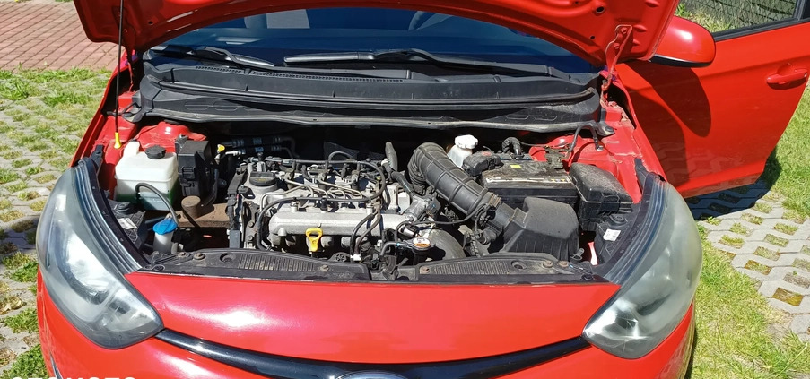 Hyundai i20 cena 14500 przebieg: 182782, rok produkcji 2013 z Wrocław małe 56